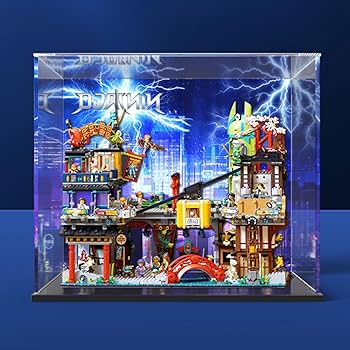 レゴ ディスプレイ Amazon.com: Acrylic Display Case for Lego 71799 NINJAGO City